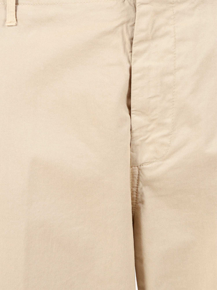 ZYAN PANTS Beige Cotton Elastan Jean
