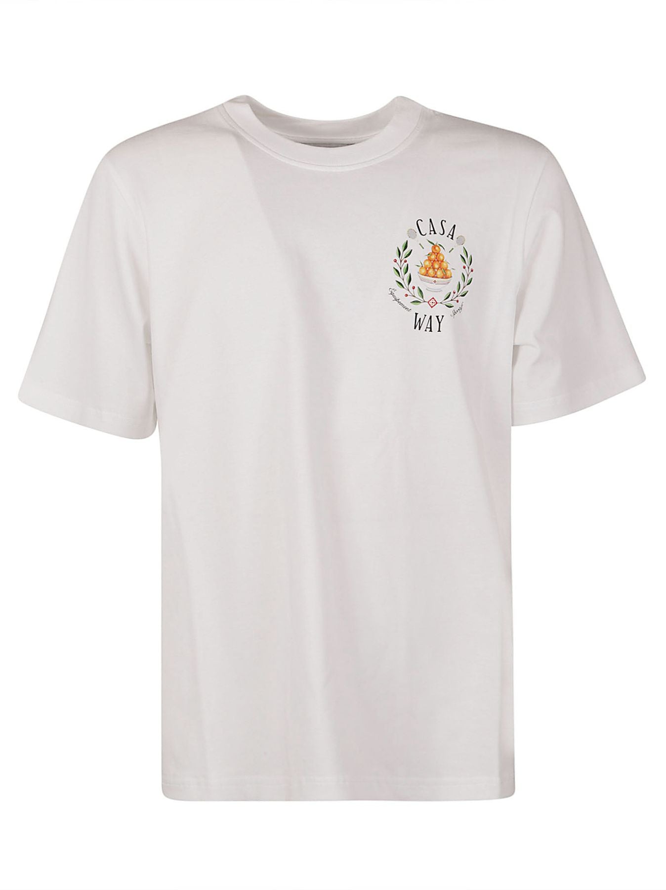 MPS24-JTS-001-02 Bianco Cotton. made In Portugal. T-shirt