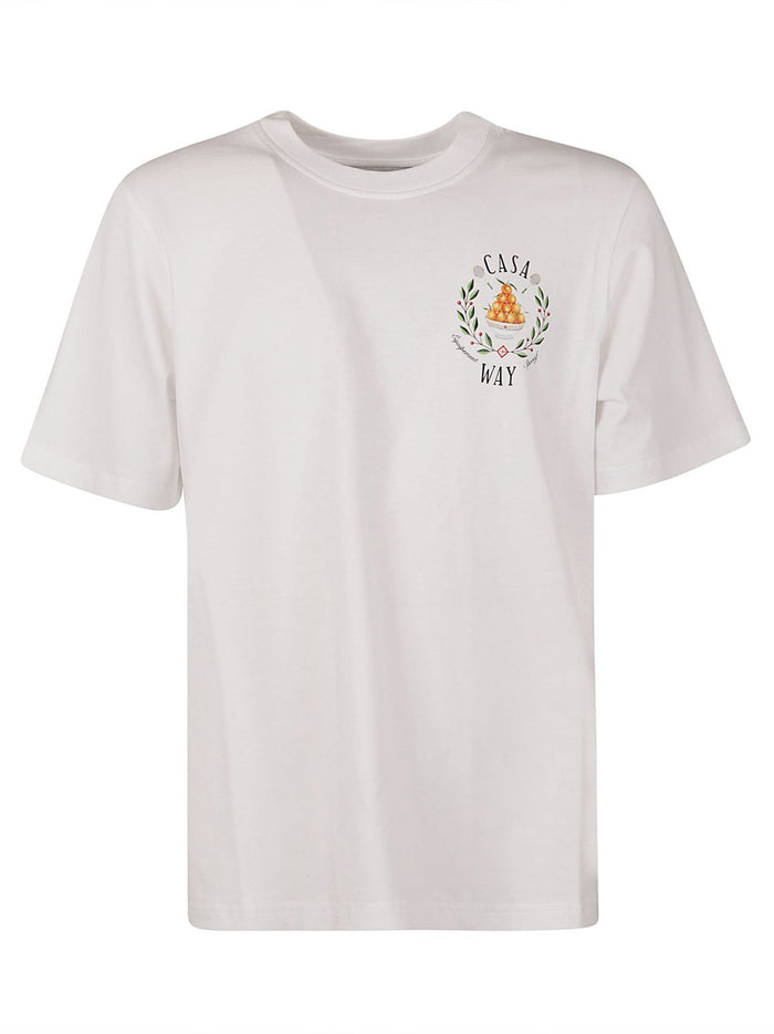 MPS24-JTS-001-02 Bianco Cotton. made In Portugal. T-shirt