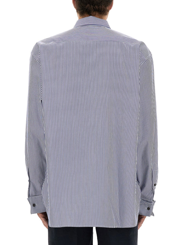 Striped Cotton Shirt Multicolour