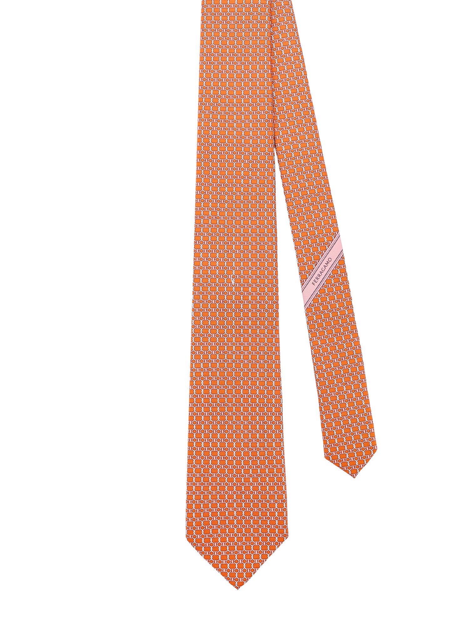 Ferragamo Scarfs Orange Seta