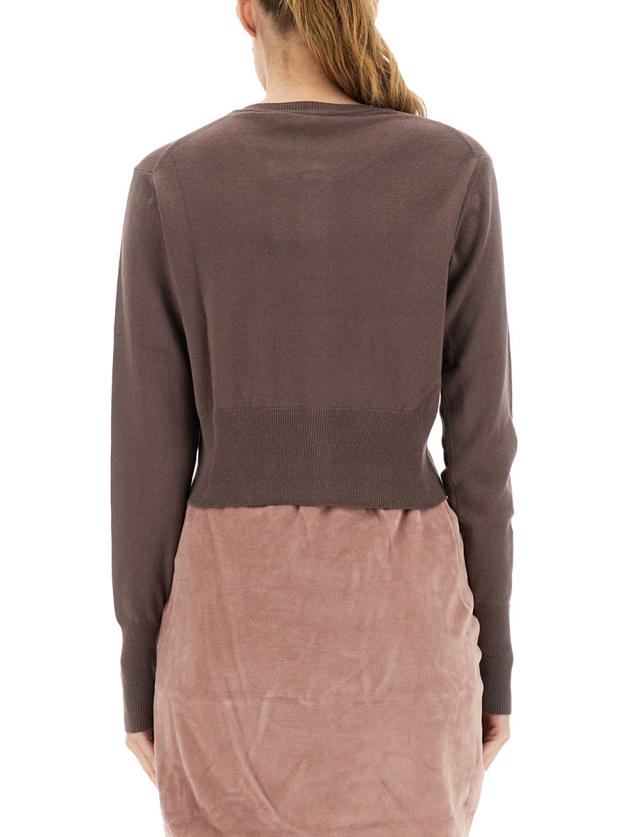 Cardigan Bea Brown Cotton Cashmere Jumpers
