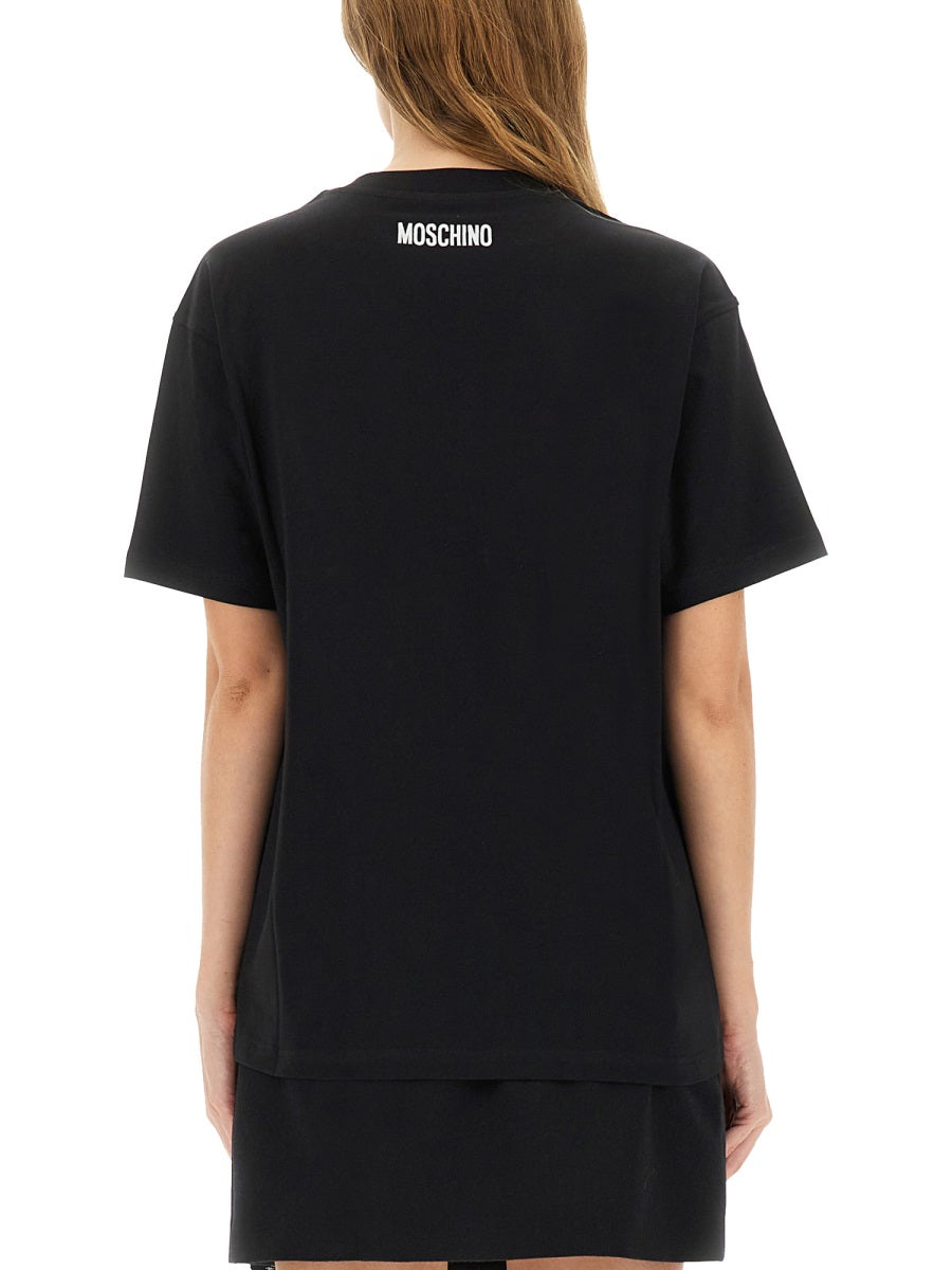 Smiley T-Shirt Black Cotton T-shirts