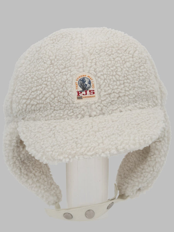 Vevey Aviator Hat White Polyester