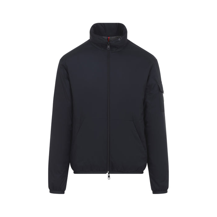 Breezes Jacket Blue Polyamide Down Feather Wintercoat