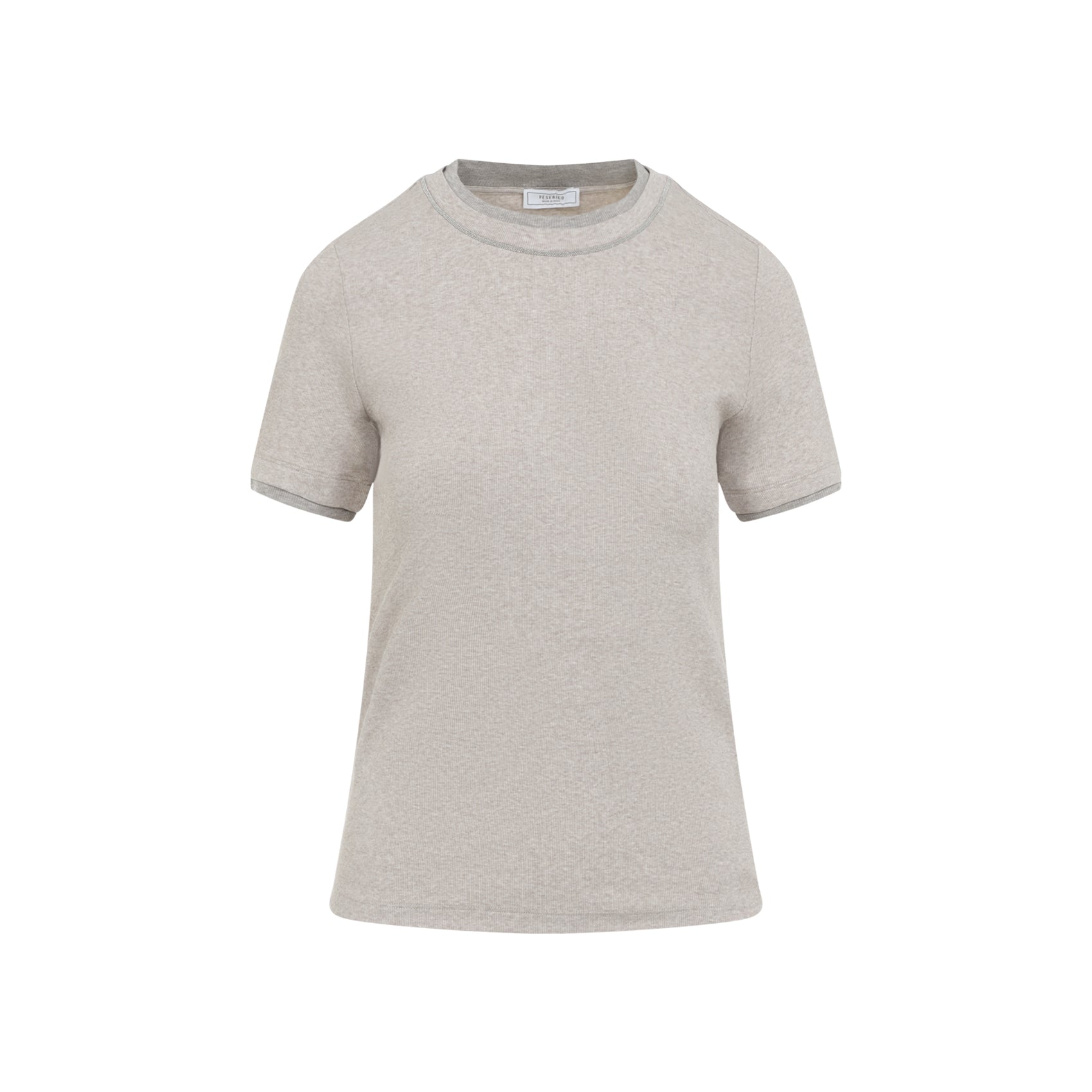 Cotton Top Brown Elastane