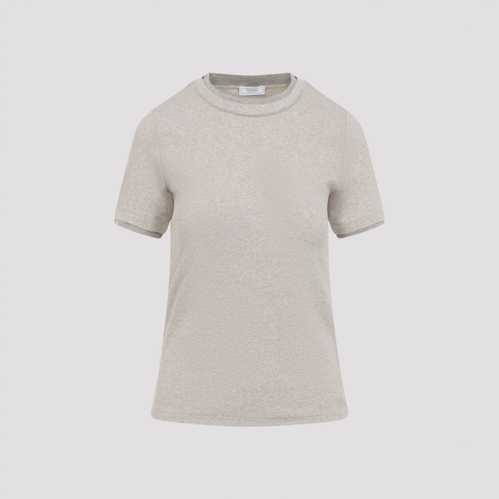 Cotton Top Brown Elastane