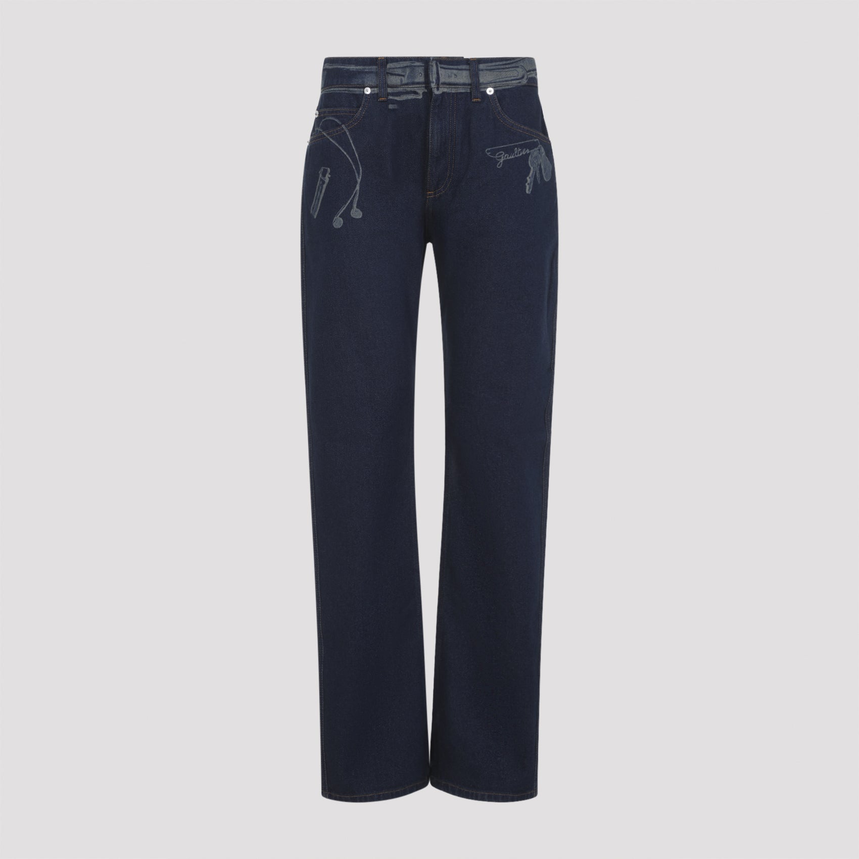 Cotton Jeans Blue