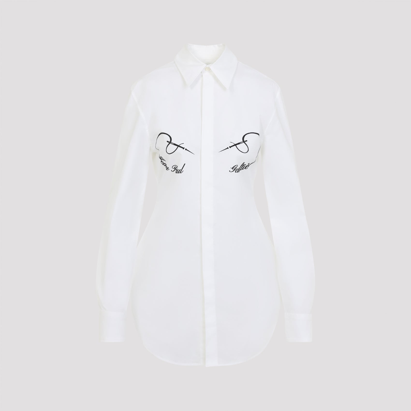 Needless Flock Shirt Multicolour Cotton Elastane