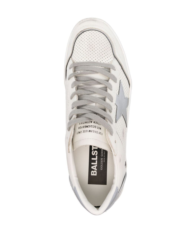 Golden Goose Flat Shoes Milk/white/ice/olive