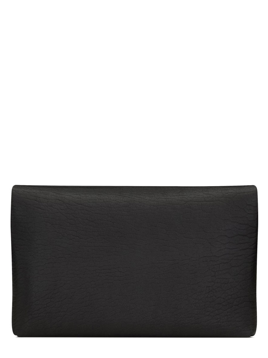 Clutch Envelope Cassandre Black Lambskin Bags