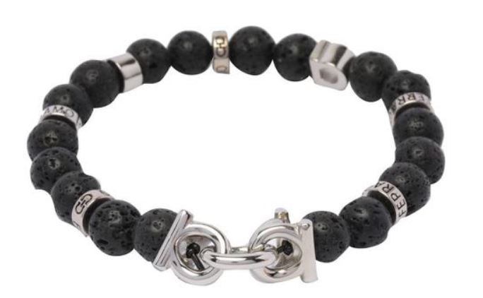 Ferragamo Bijoux Stone Brass