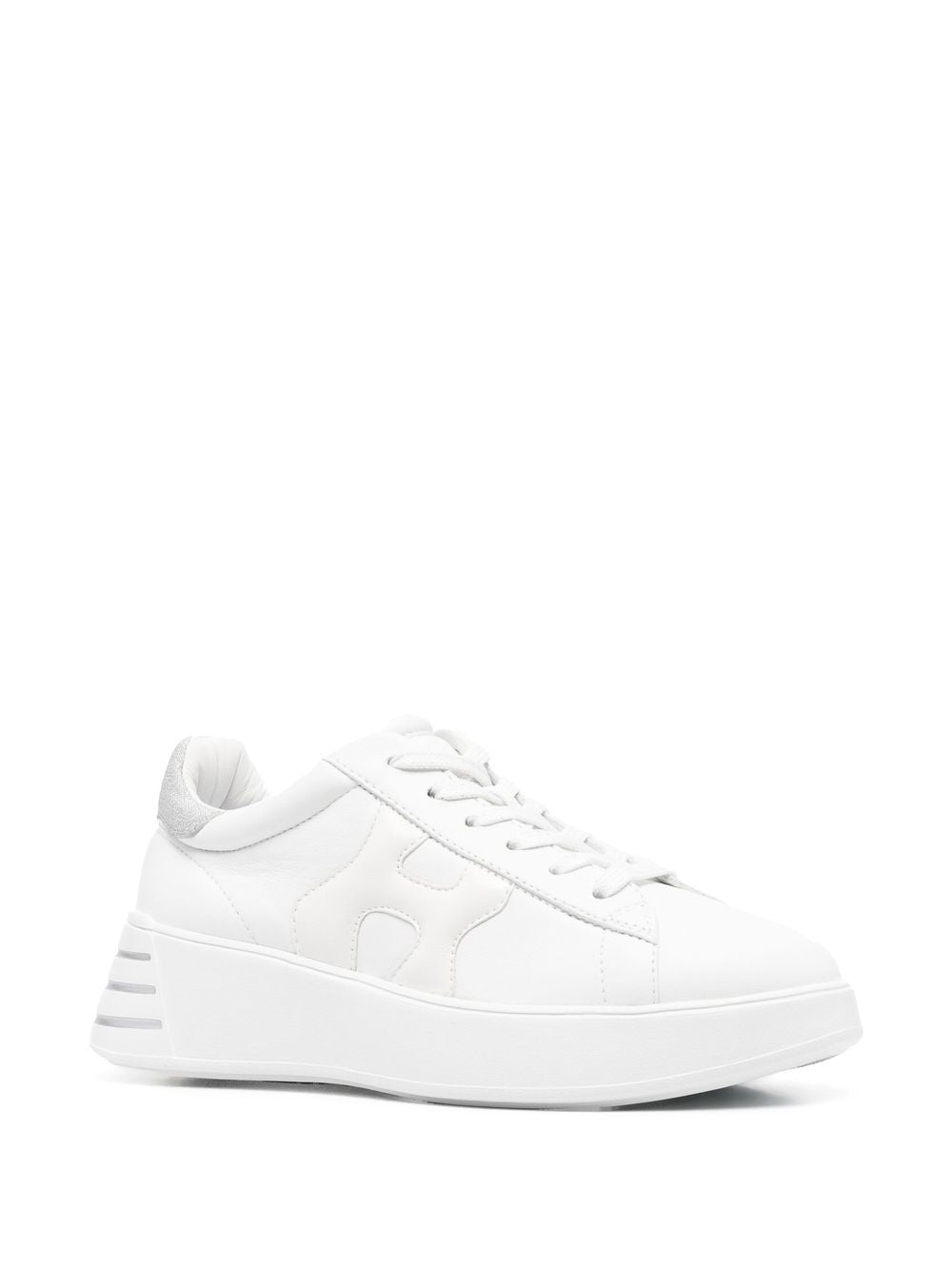 Hogan Flat shoes White Leathe Rand Out.mat