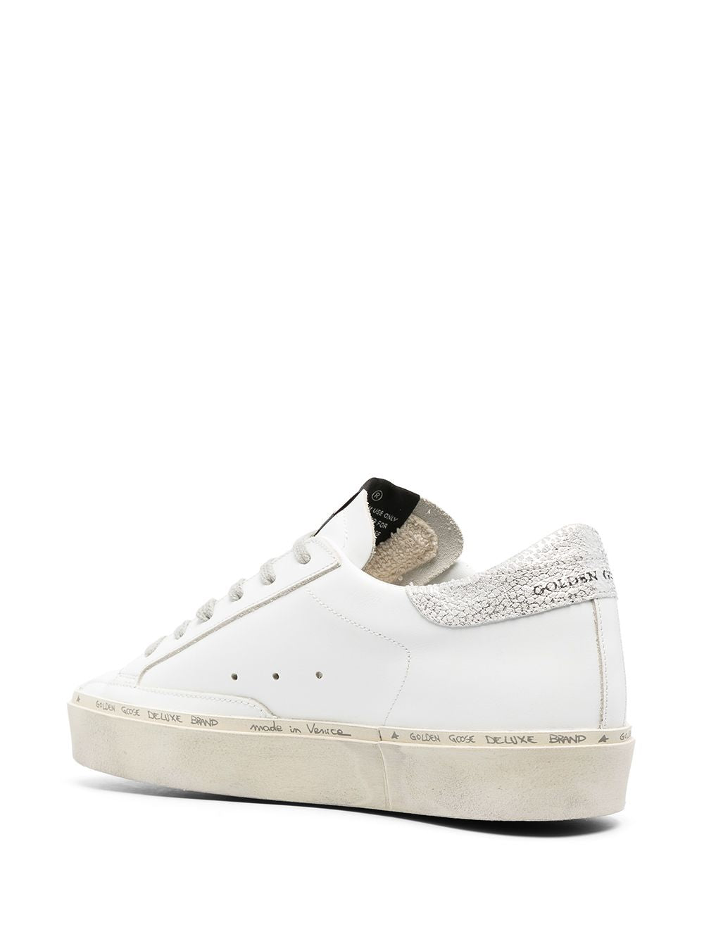 Golden Goose Flat Shoes White/silver