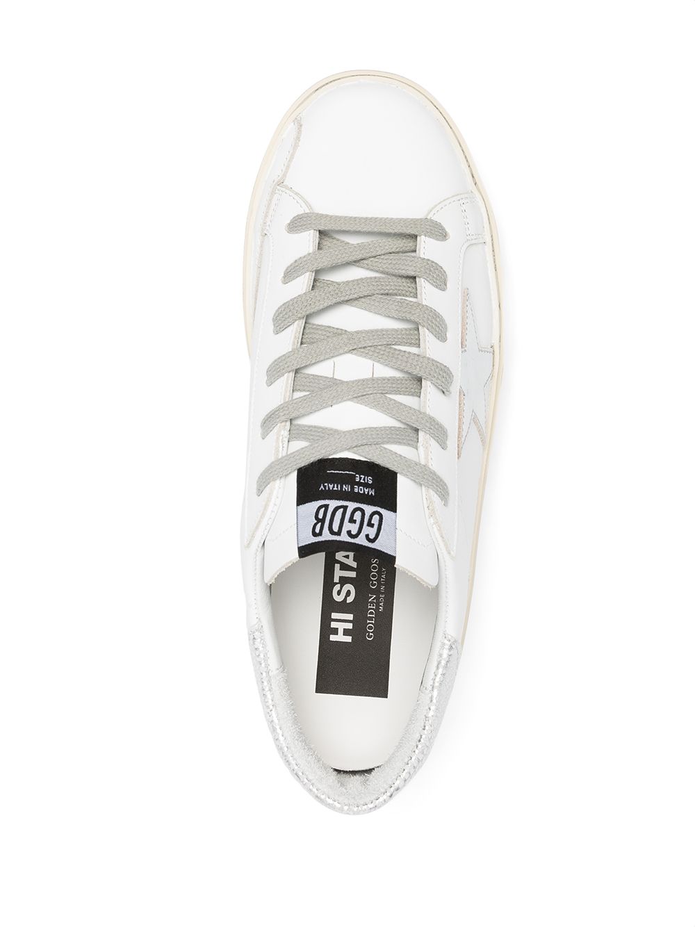 Golden Goose Flat Shoes White/silver