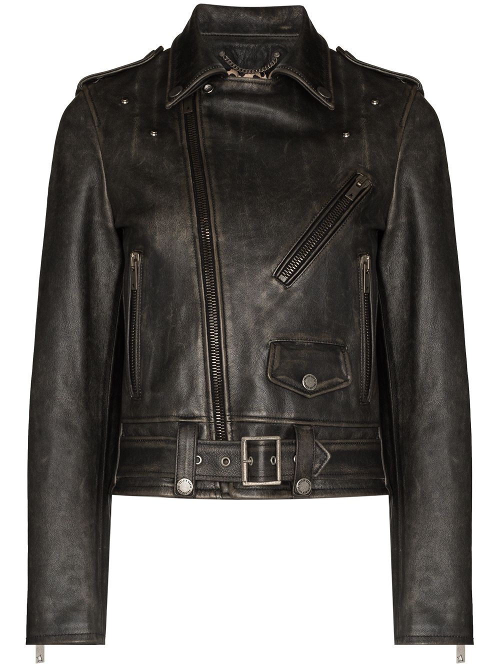 Golden Goose Jackets Black Lea