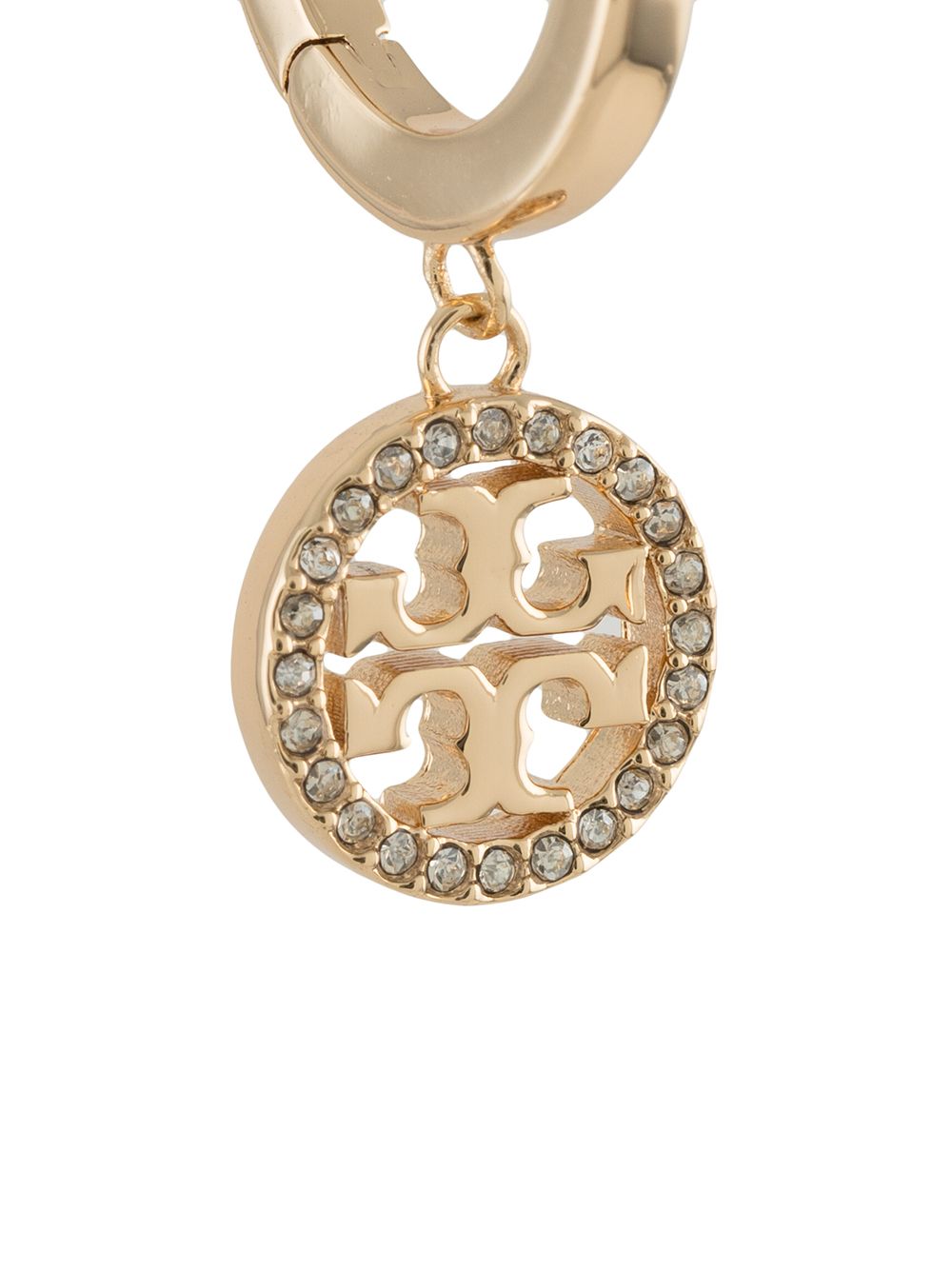 Tory Burch Bijoux Gold/crystal Brass