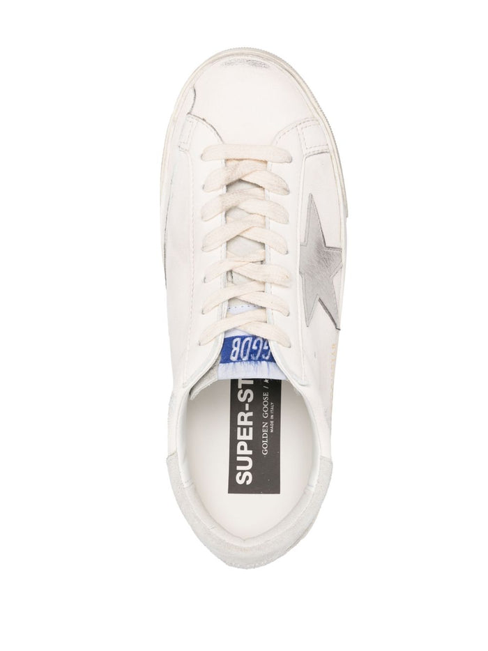 Golden Goose Flat Shoes White/ice/grey