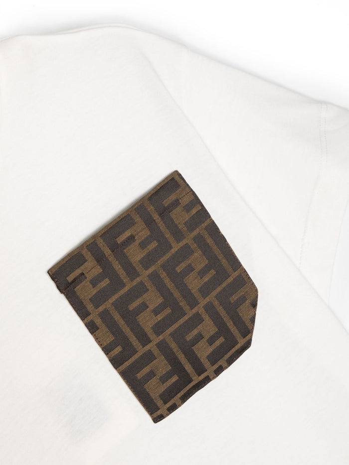 Fendi T-shirts and Polos White 100 Co