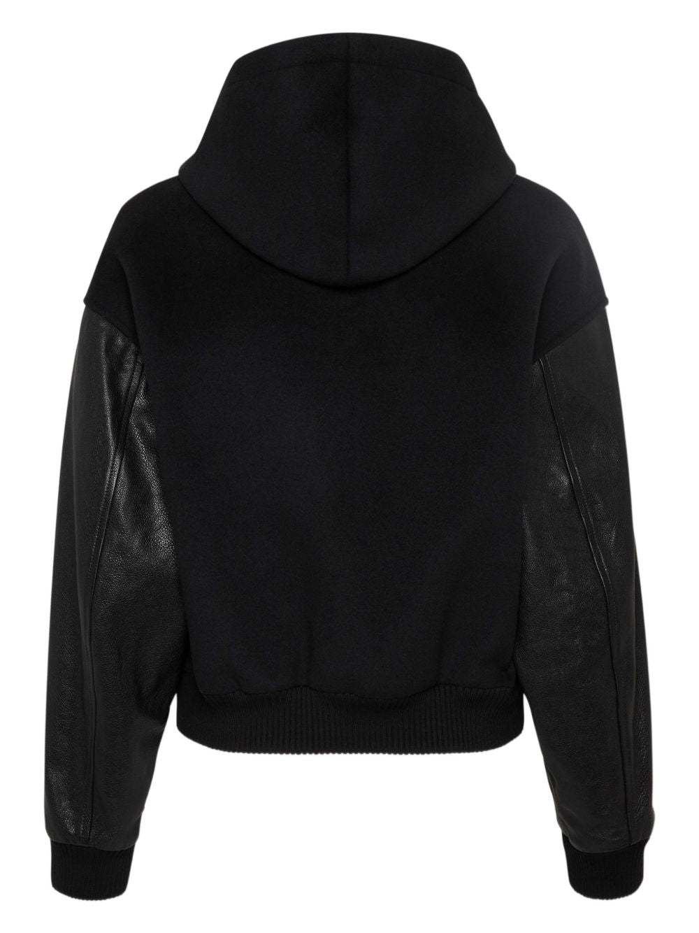 Dsquared2 Jackets Black Wool Blend / Leather