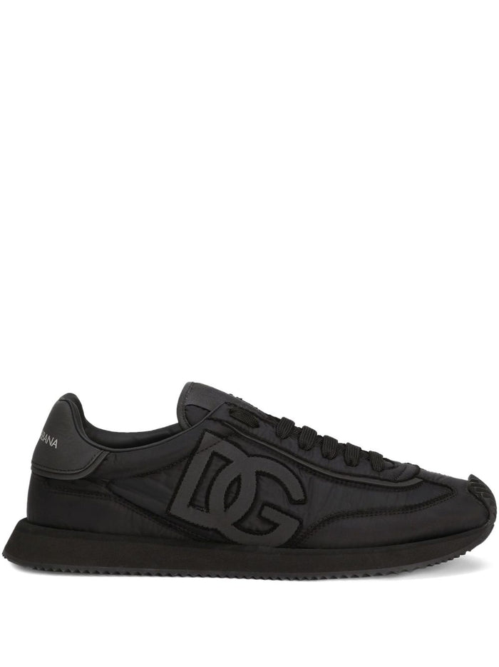 Dolce & Gabbana Flat Shoes Nero Pelle + Gomma