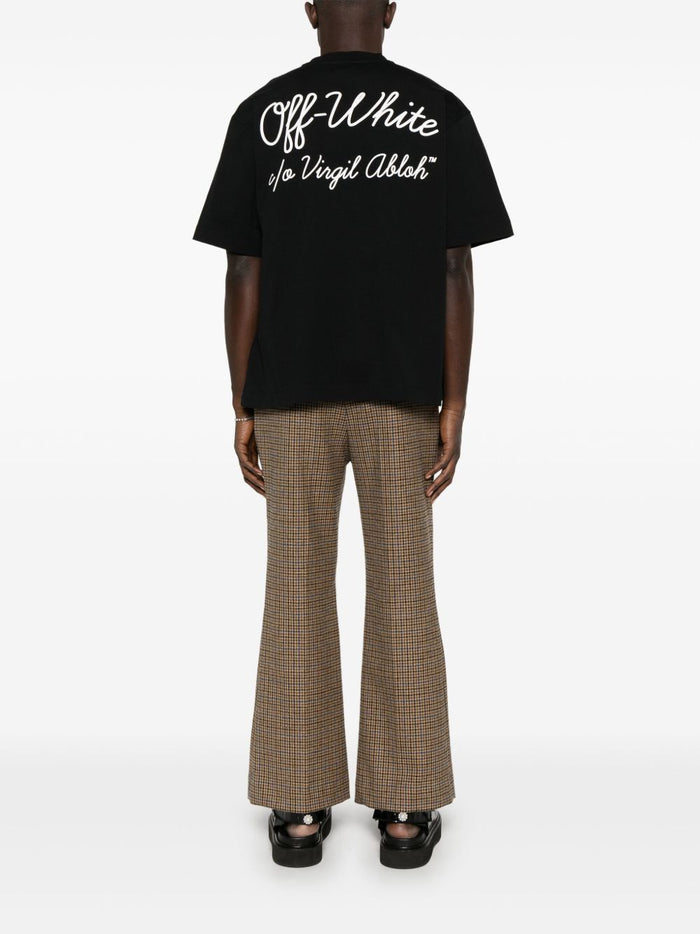 Off-White T-shirts and Polos Black