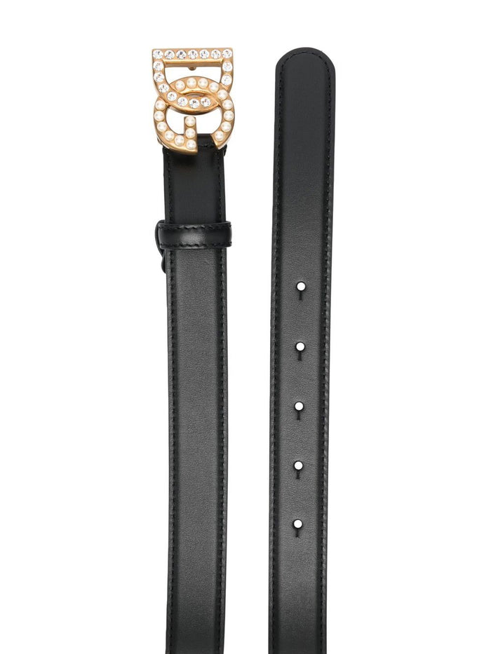 Dolce & Gabbana Belts Black Lea