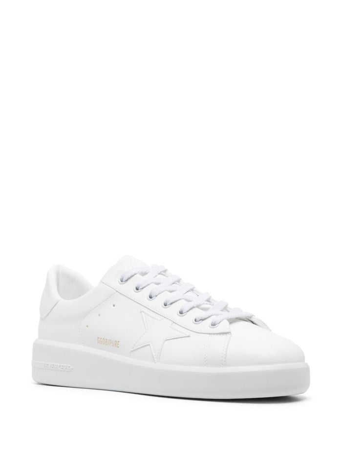 Golden Goose Flat Shoes Optic White