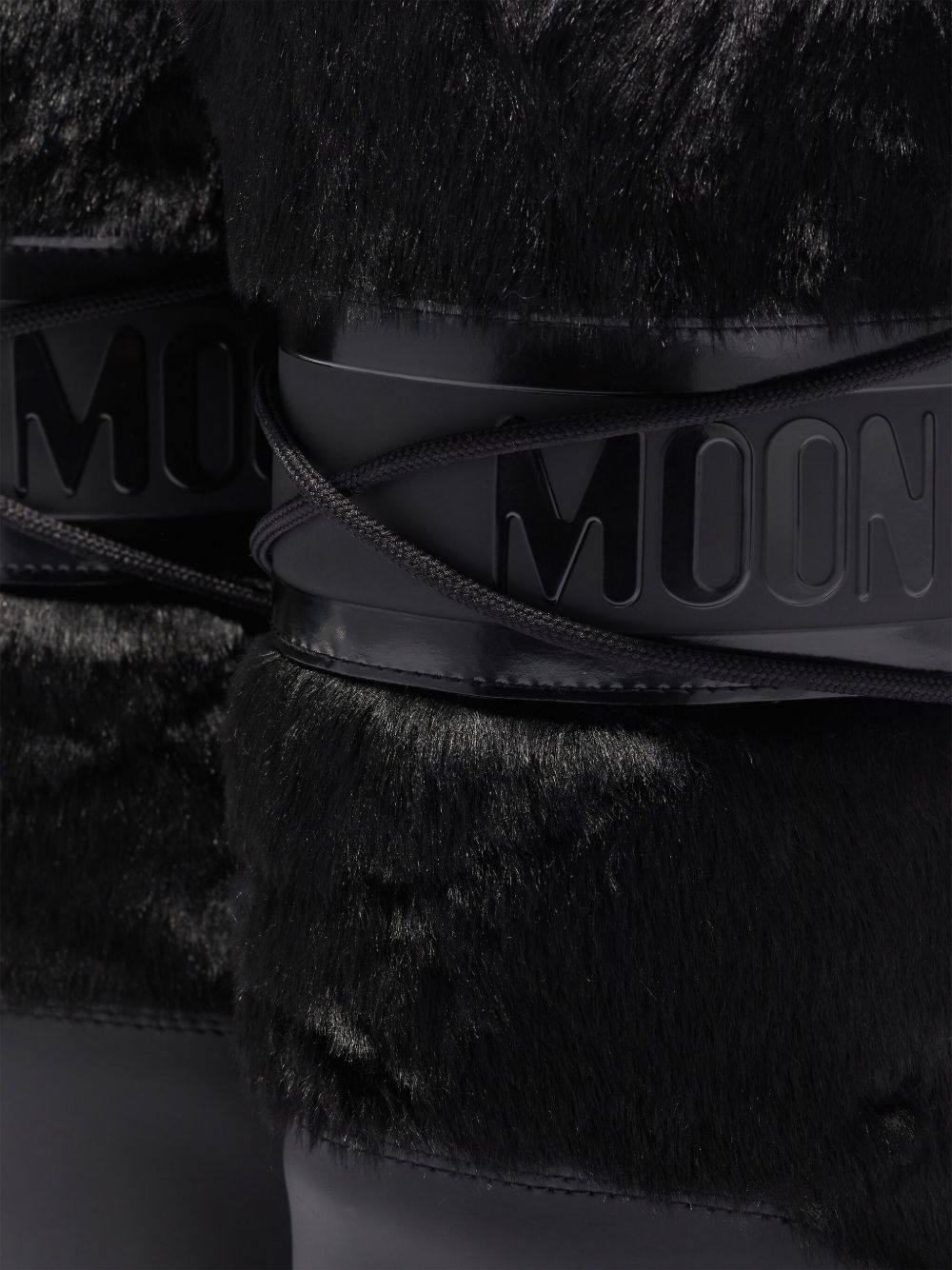 Moon Boot Flat shoes Black Modacrilica