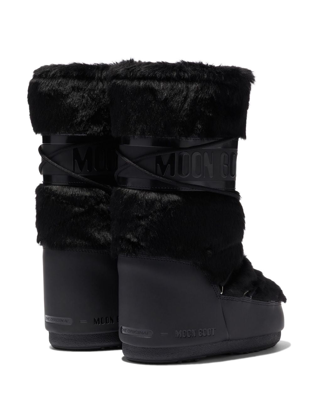 Moon Boot Flat shoes Black Modacrilica