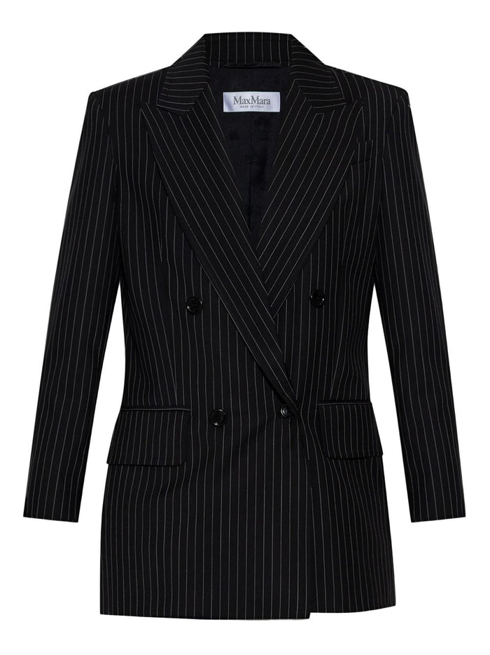 Max Mara Jackets Black Virgin Wo