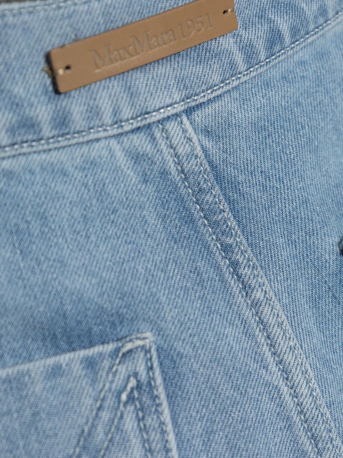 Max Mara Trousers Light Blue