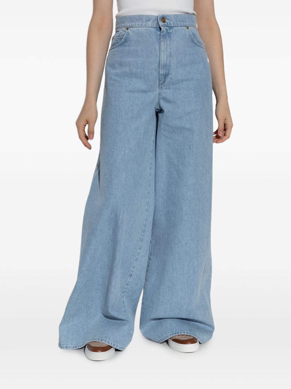 Max Mara Trousers Light Blue