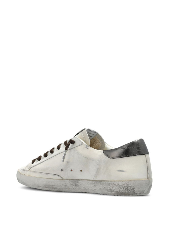 Golden Goose Flat Shoes White/green/antracite