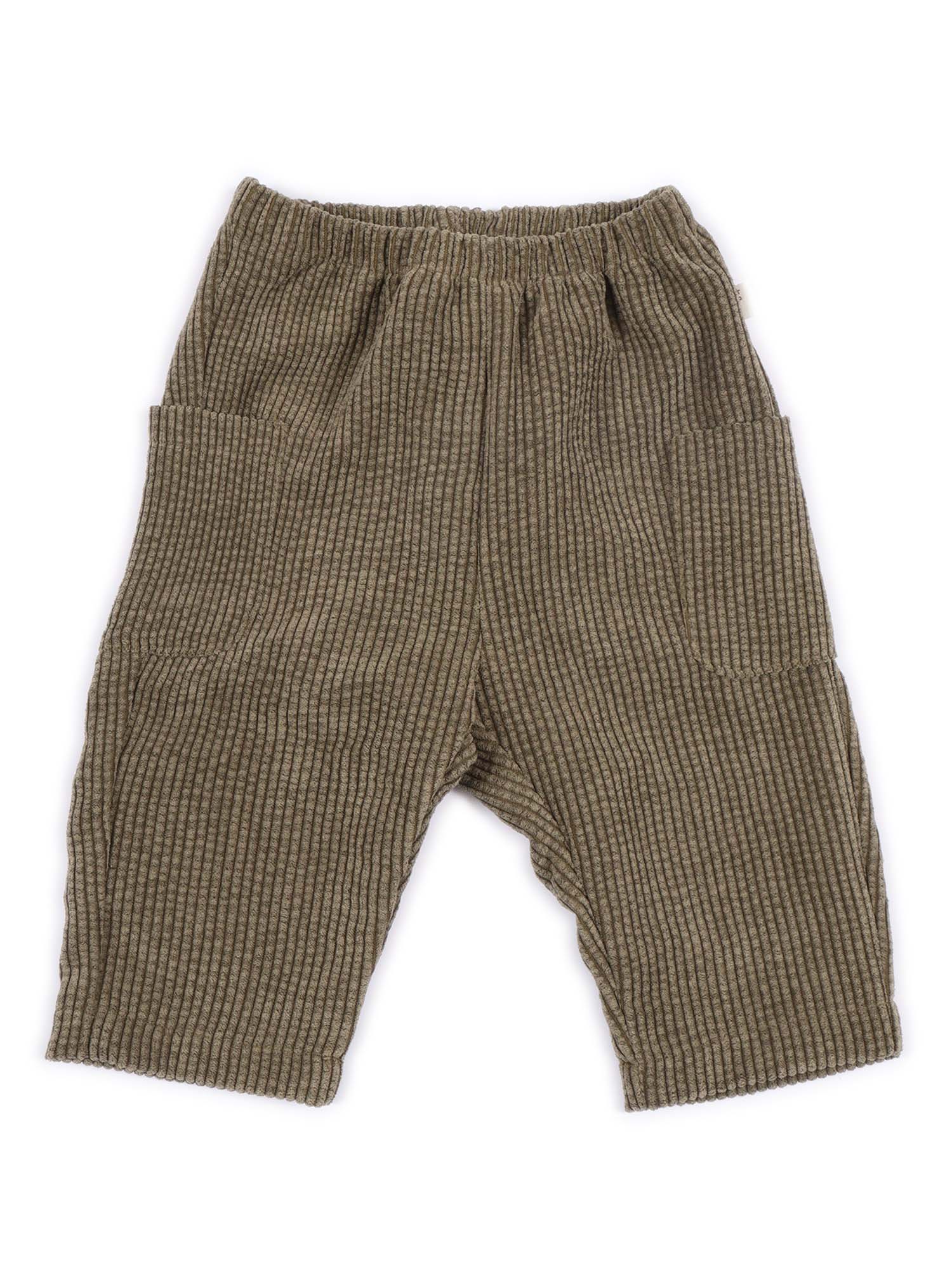 Pants Green Polyamide Polyester Elastane