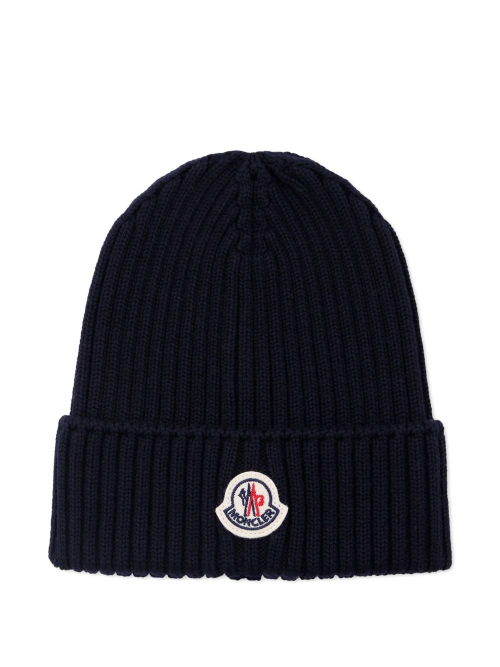 Moncler Hats Navy Blue Virgin Wo