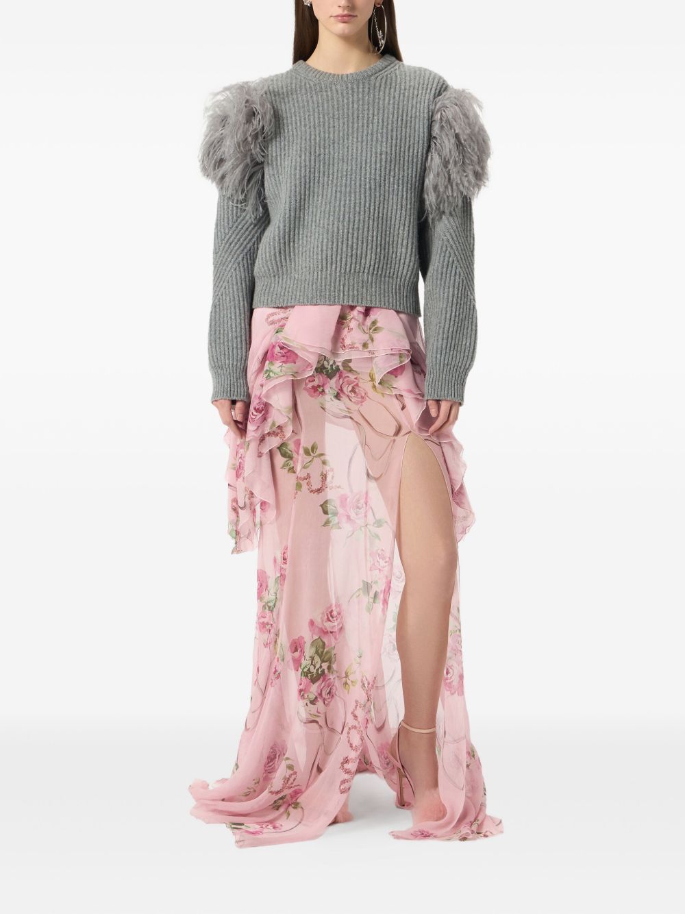 Blumarine Sweaters Grey