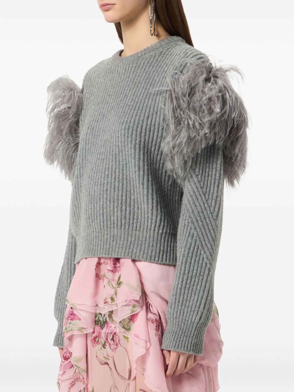 Blumarine Sweaters Grey