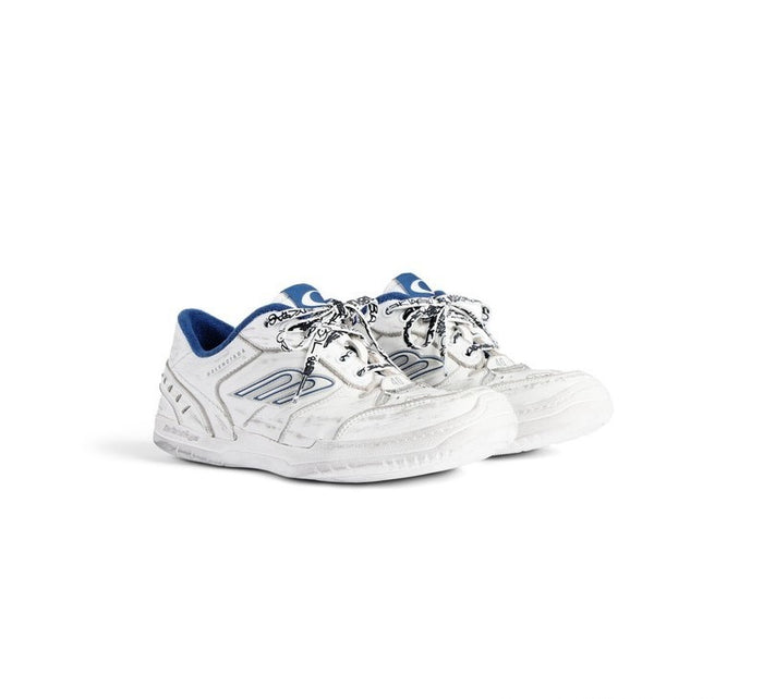 Balenciaga Flat Shoes White/blue