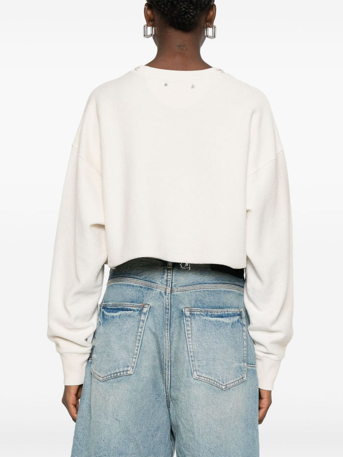 Golden Goose Sweaters Artic Wolf