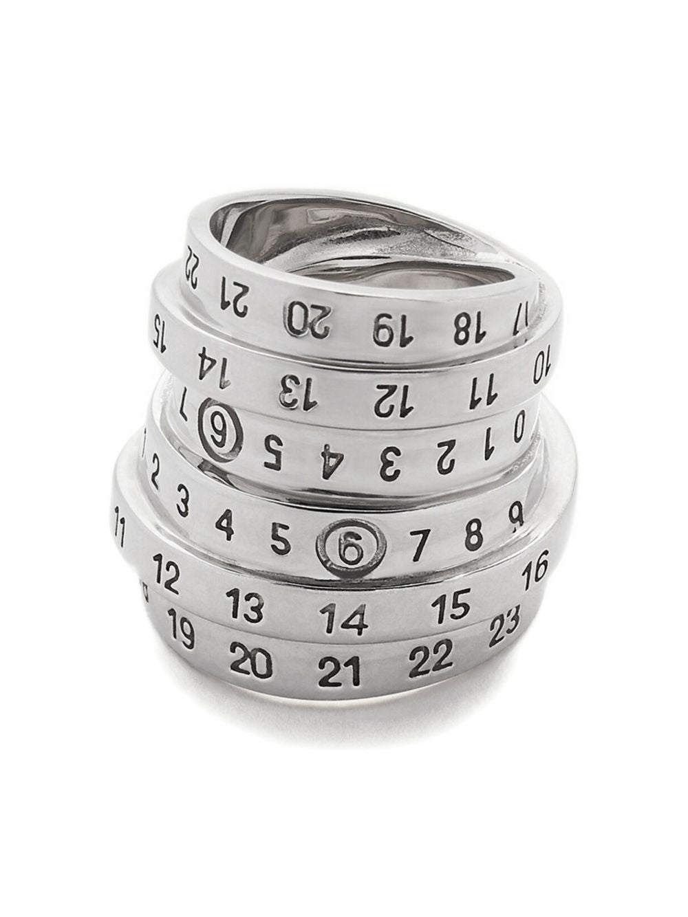 MM6 Maison Margiela Bijoux Silver Brass