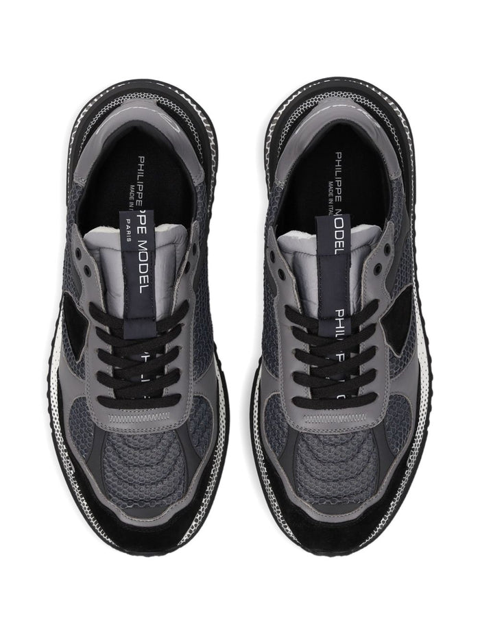 Philippe Model Flat Shoes Noir Gris