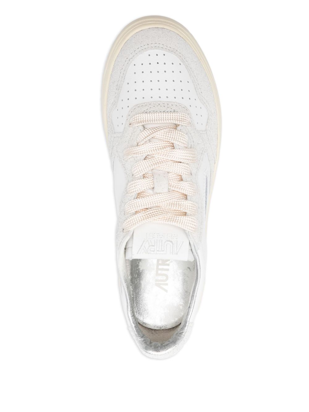 AUTRY Flat shoes White Lea Rub Sole