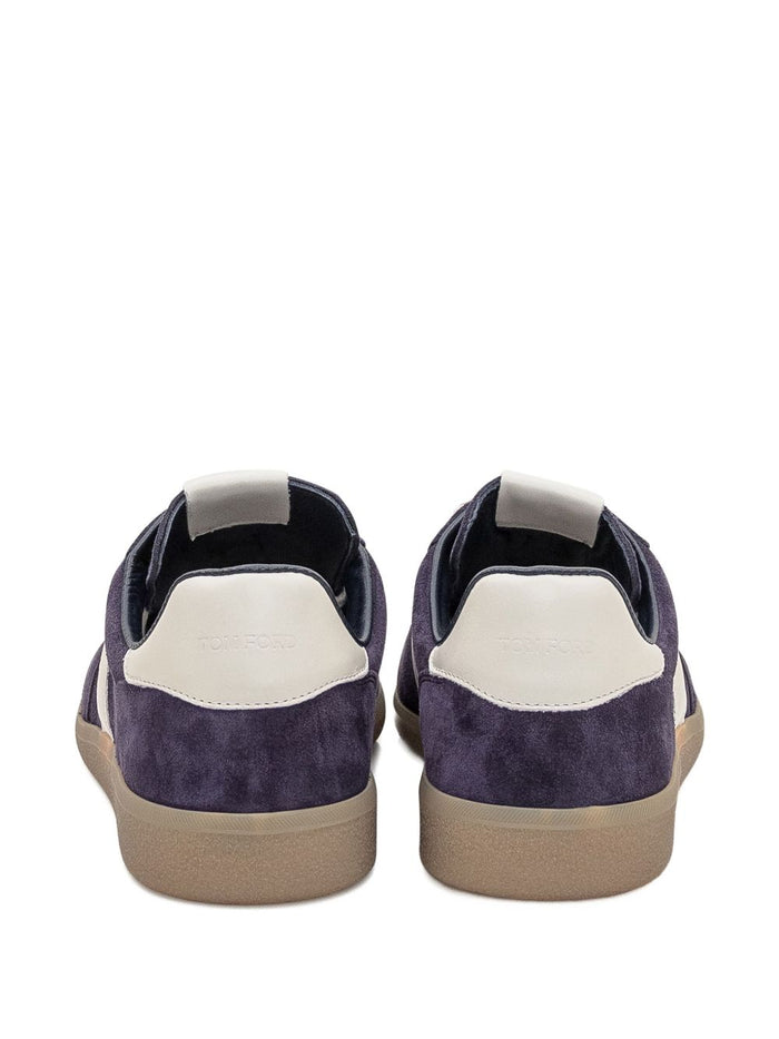 Tom Ford Flat Shoes Deep Navy Amber Lea