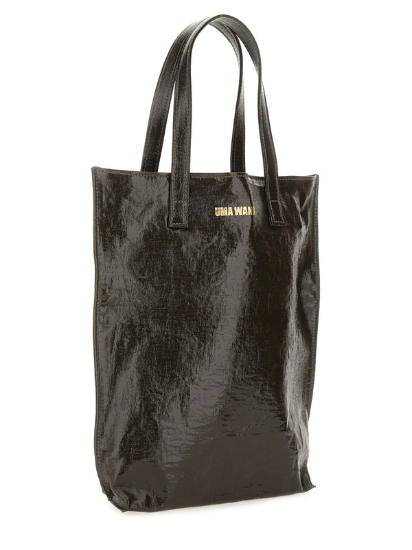 Medium Tote Bag Brown Linen Handbags