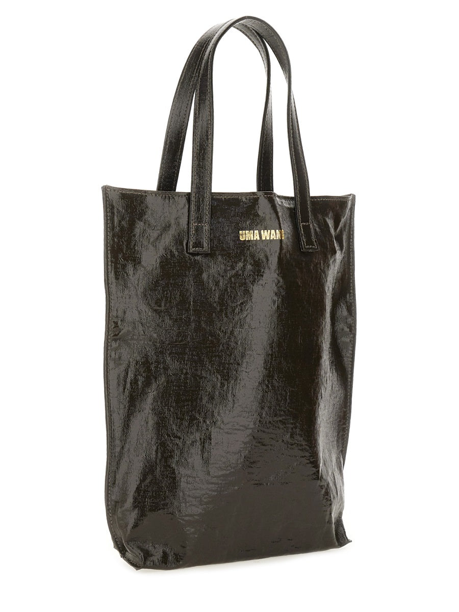 Medium Tote Bag Brown Linen Handbags