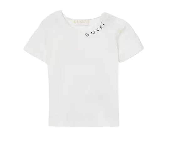 Gucci Kids T-Shirts And Polos White