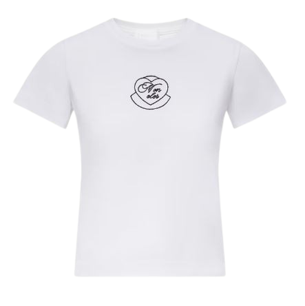 Moncler T-Shirts And Polos White