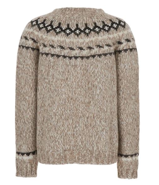 Parosh Sweaters Sand Alpaca Pl Wo Ws