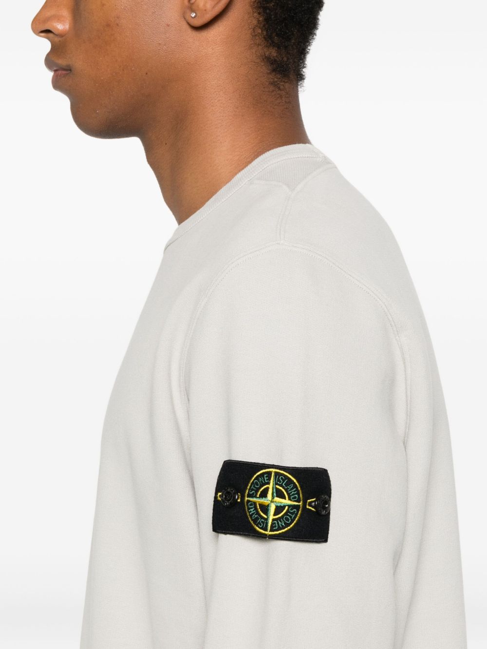 Stone Island Sweaters Grey